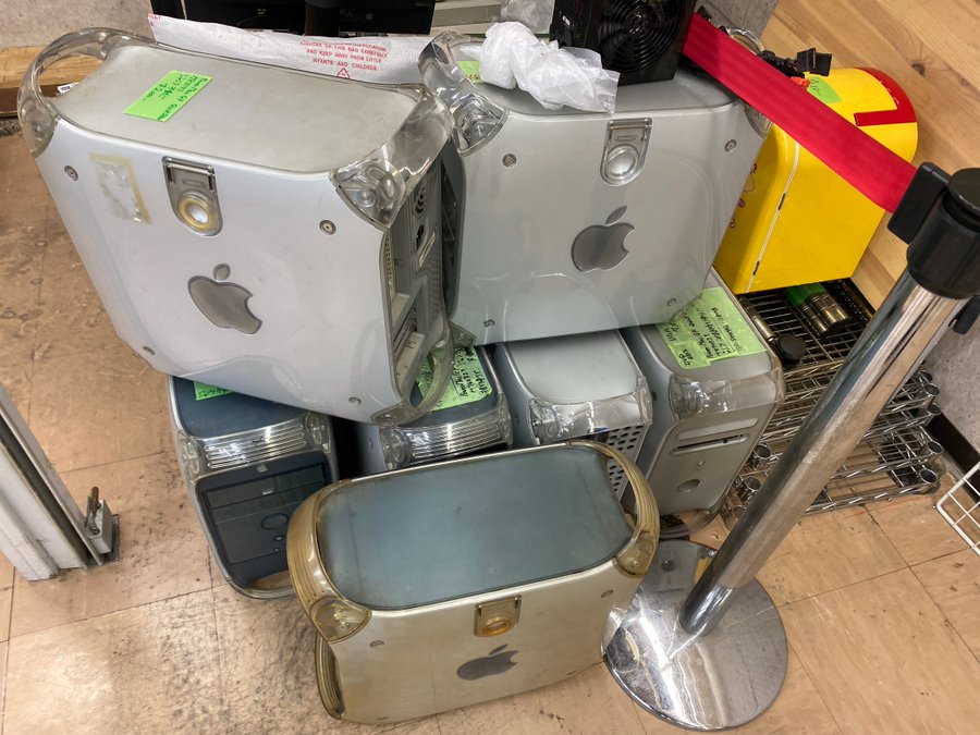 Power Mac G4のジャンク品を秋葉原最終処分場。が100円で販売中 