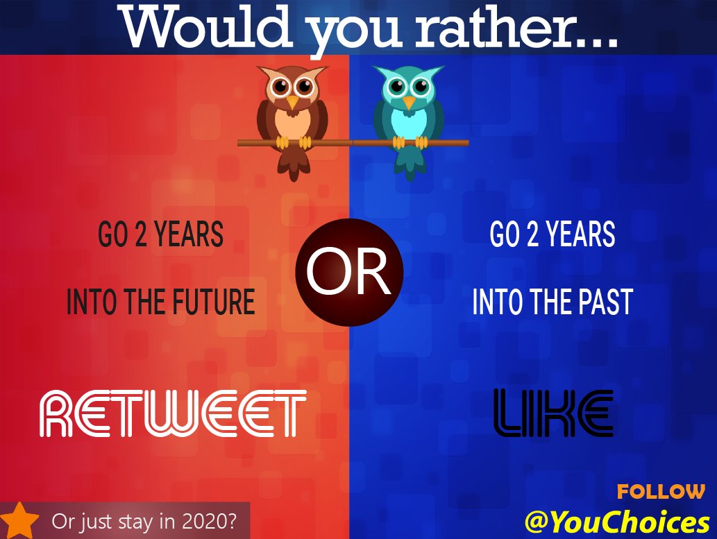 YouChoices's tweet photo. Future or past? https://t.co/AzAjgC7X2r