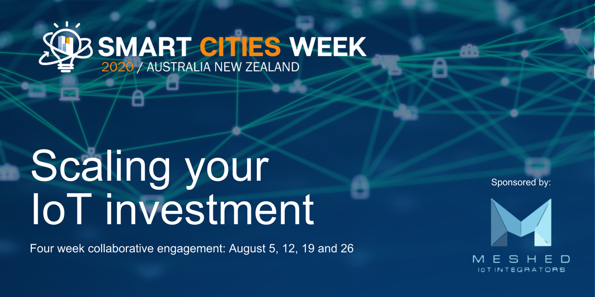 SCW_ANZ's tweet photo. Attention cities! This is your last chance to register for our next collaborative engagement series "Scaling your IoT investment".

2hrs / week for 4 weeks throughout August, alongside your peer cities.

Register here: https://t.co/kkx0QIsaSD

#SmartCities #DataLedership #IoT https://t.co/CxPhsa9O01