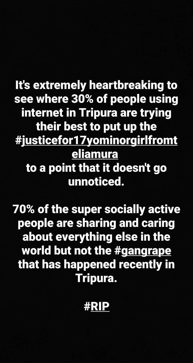 juhili00's tweet photo. Thak you @AbhineetMishraa for putting up the the incident of #justicefor17yominorfromteliamura https://t.co/Aj7cuOr3aa