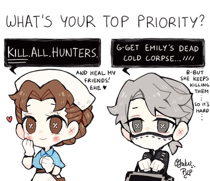 _Naegi_07's tweet photo. What's ur Top Priorit？ ( ˶  ᷇ 𖥦  ᷆ ˵ )  #IdentityV2nd #IdentityVfanart #IdentityV #aesopcarl #embalmer #naibsubedar #mercenary #Emily #Doctor #Coordinator https://t.co/Xj2m3YWZAd