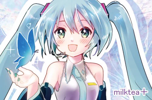 完成です?
今日もミクさんが大好きです。 
