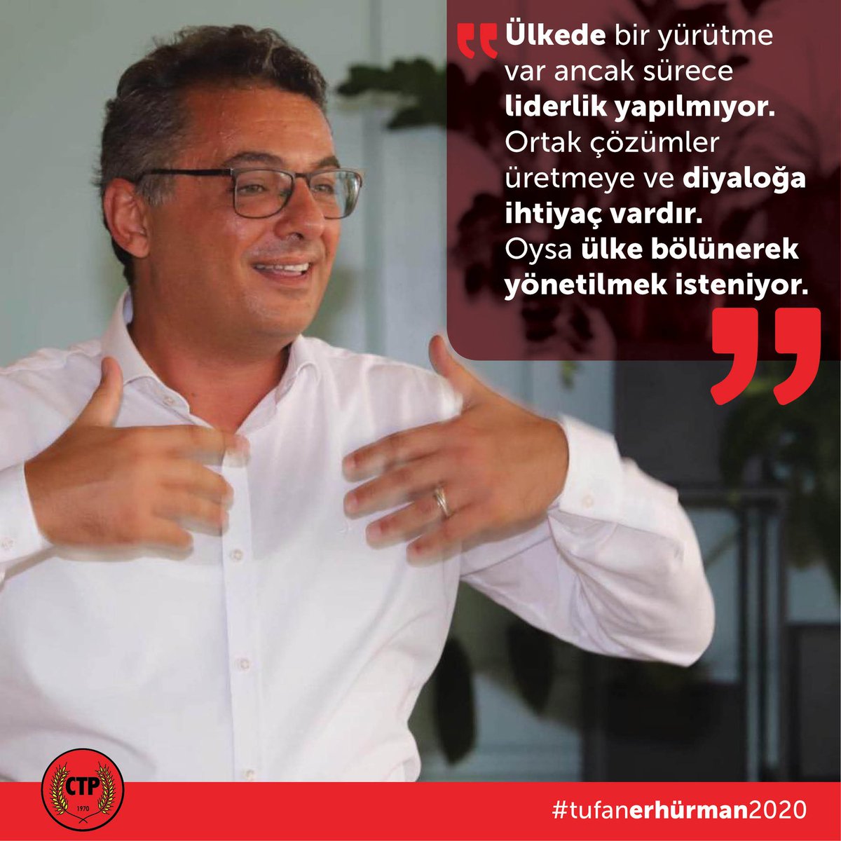 Tufan Erhürman (@tufanerhurman) on Twitter photo 