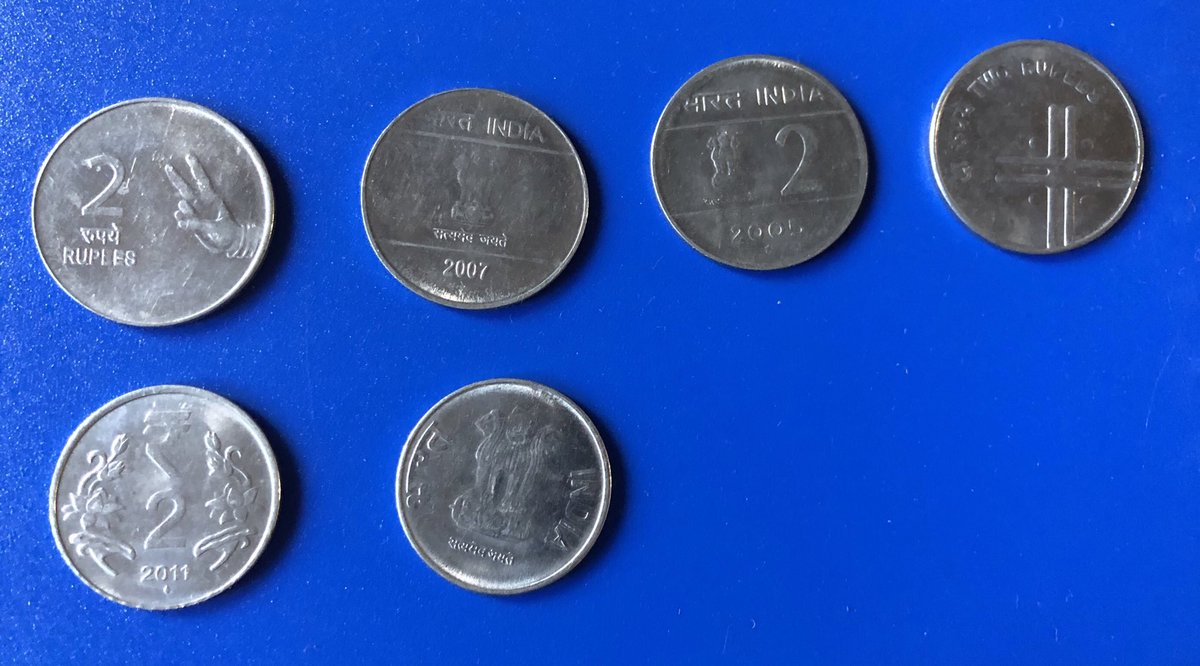 NammaBengaluroo's tweet photo. #TwoRupee #2Rupee coins https://t.co/fKrYH27gjQ