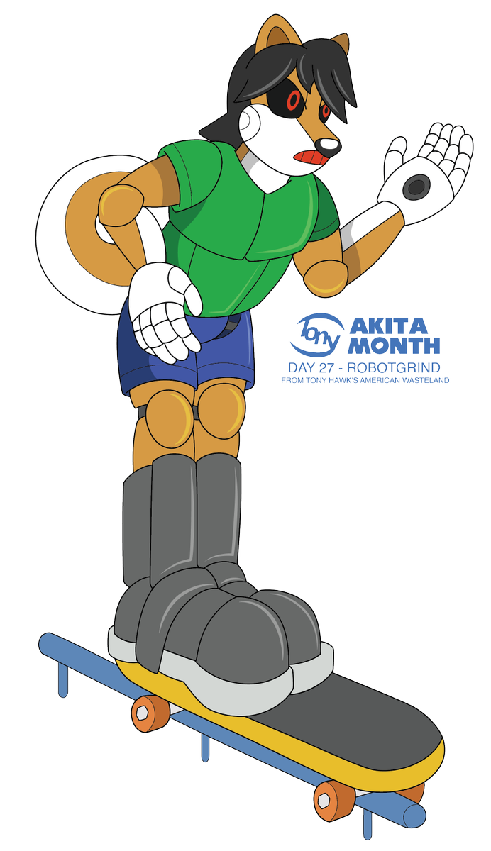 tony_akita's tweet photo. Robotgrind from American Wasteland
#americanwasteland #tonyhawk #tonyhawkamericanwasteland #thaw #akitamonth #akitamonth2020 #roboticization https://t.co/VRRckzYX5X
