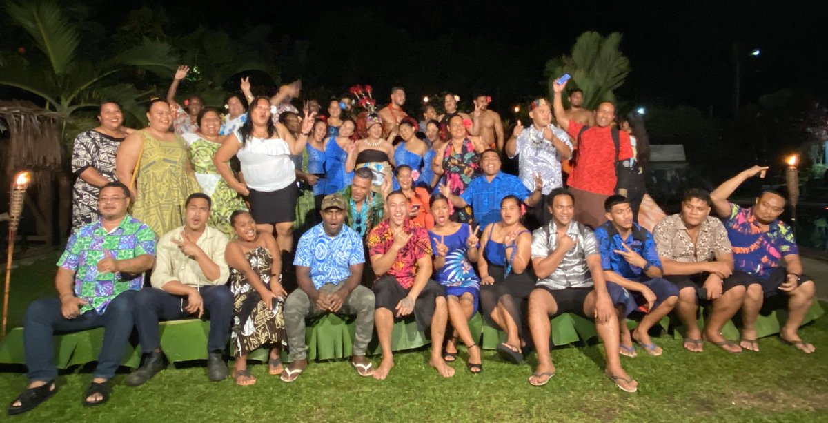 LeManumea's tweet photo. What a great night this was hosting the wonderful staff and students of APTC. 
Amazing crowd!💯🙌

Thank you APTC for choosing Le Manumea to host your End Of Course Dinner 💙 

Next Island Night Buffet Dinner &amp; Show is this Thursday 30th July, 2020
Book Now! https://t.co/QsyR6rmwAi