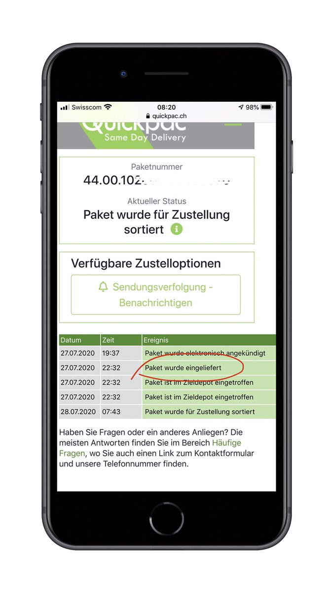 pokipsie's tweet photo. Oh, mein @brack #Gadget Päckli wurde gestern soeben „eingeliefert“ 🤣😜🤣 
#quickpac https://t.co/zs19cuVtC5