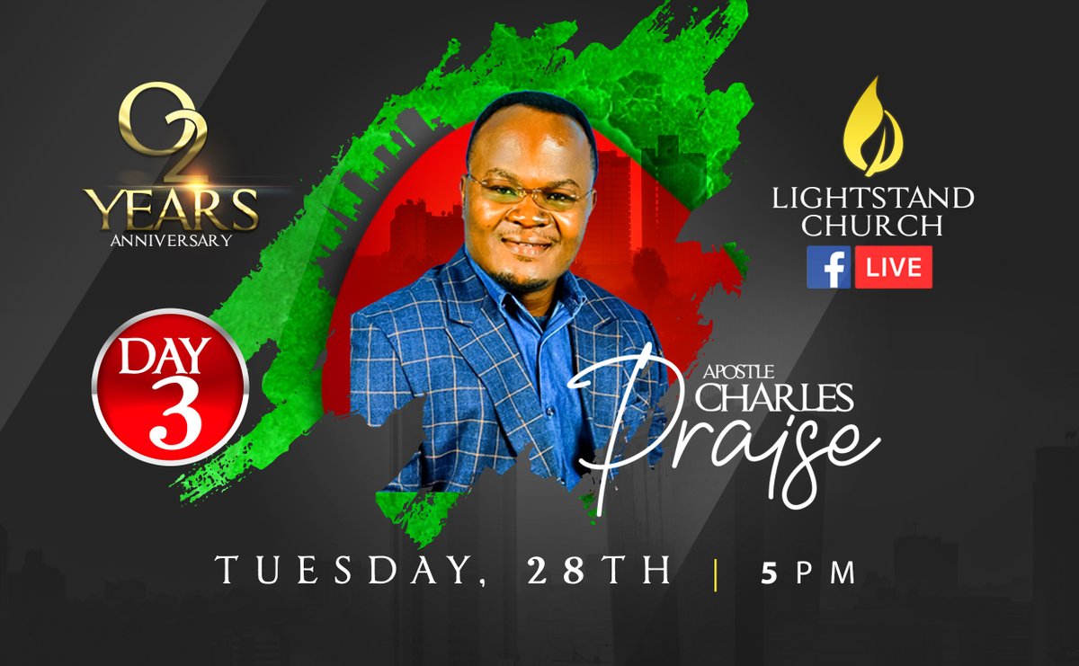 Lightstand254's tweet photo. #StepUp #Day3 with Apostle Charles Praise. on #facebooklive from 5pm 

https://t.co/HHrQ11dP3Y https://t.co/ljQeJgGUUy
