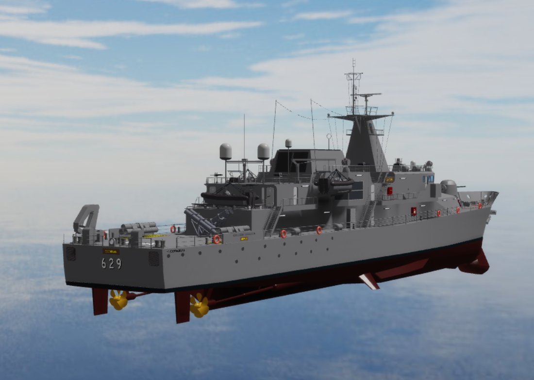 INAF_RBX's tweet photo. PT Penataran Angkatan Laut (PAL) Indonesia has manufactured KRI Srivijaya 629 for the Indonesian Navy https://t.co/GOdlqcXpCX