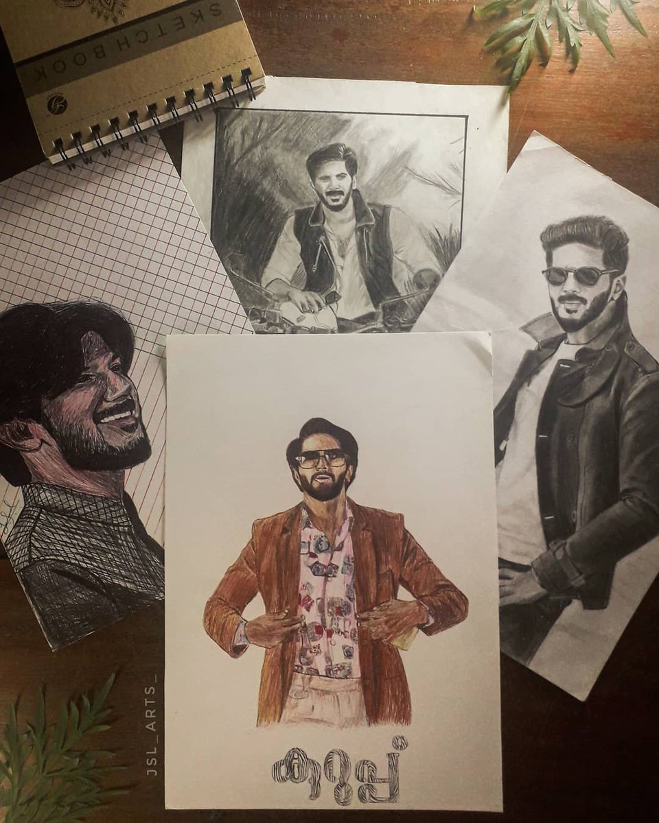 Jasee_l's tweet photo. 𝗛𝗮𝗽𝗽𝘆 𝗕𝗶𝗿𝘁𝗵𝗱𝗮𝘆 🌿 ⅅℚ 🍁 @dulQuer #art #drawing  #kerala #dq #kunjikka https://t.co/JXOKkXSMHd