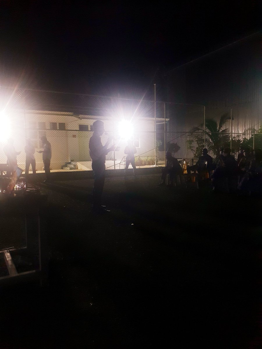 As there were no adequate meeting space to meet with social distancing we met at the futsal ground. I thank the council for facilitating the meeting. Unfortunately it was very dark and my battery was low, so pls excuse very grainy dark photos.