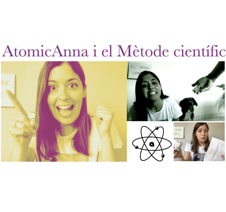 Ms_Anamr's tweet photo. Nou vídeo al meu canal AtomicAnna! En aquest vídeo explico breument el #metodecientific i faig un exemple d’aplicació amb l’ajuda de la @Kala. https://t.co/0vTKj76lDr. #Ciencia #StarWars https://t.co/wQSGjWZh2t