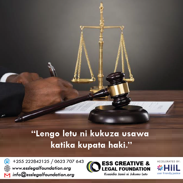 CreativeEss's tweet photo. ESS Creative &amp; Legal Foundation's goal is "Promoting fairness in justice." #esslegalassurance #uhakikawahudumayasheria #userfriendlyjustice https://t.co/P5ygHJyqvj