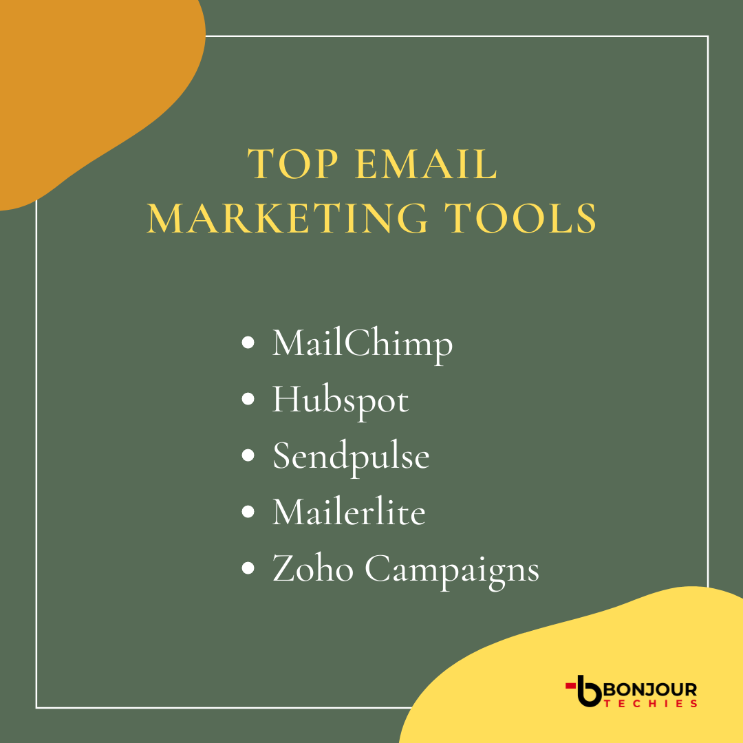 BonjourTechies's tweet photo. The world today gets most of its information from the internet. Along with #Facebook, #Twitter, and #YouTube, #emailadvertising is also one of the most successful medium of digital advertising.
Select the best fit solution for email marketing which boosts business. https://t.co/MAKCIQGpG3