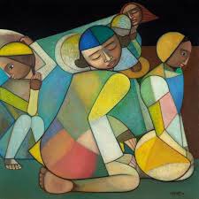 lennonart1's tweet photo. "The joys, sorrows, compromises, excellence, pain, loneliness, all inspire the artist"

Where tradition and modernity co-exist, the mesmerising art of Indian contemporary painter Neeraj Goswami (b.1964). #painting #india #artilove https://t.co/xKtvkce5PF https://t.co/rrrOm59g9x