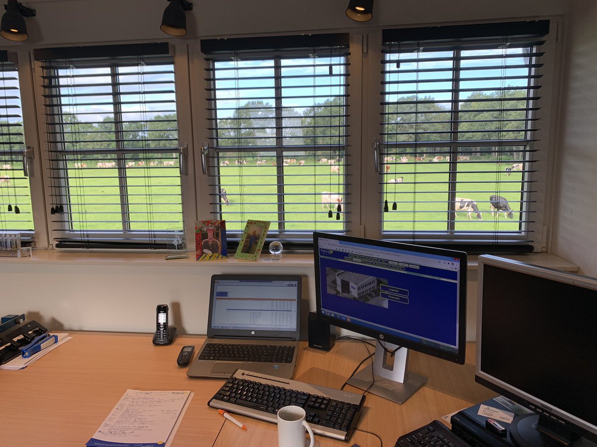 Thuis werken #homeoffice in optima forma!  #weidegang #Corona <a href="/TrifertoNL/">Triferto</a>