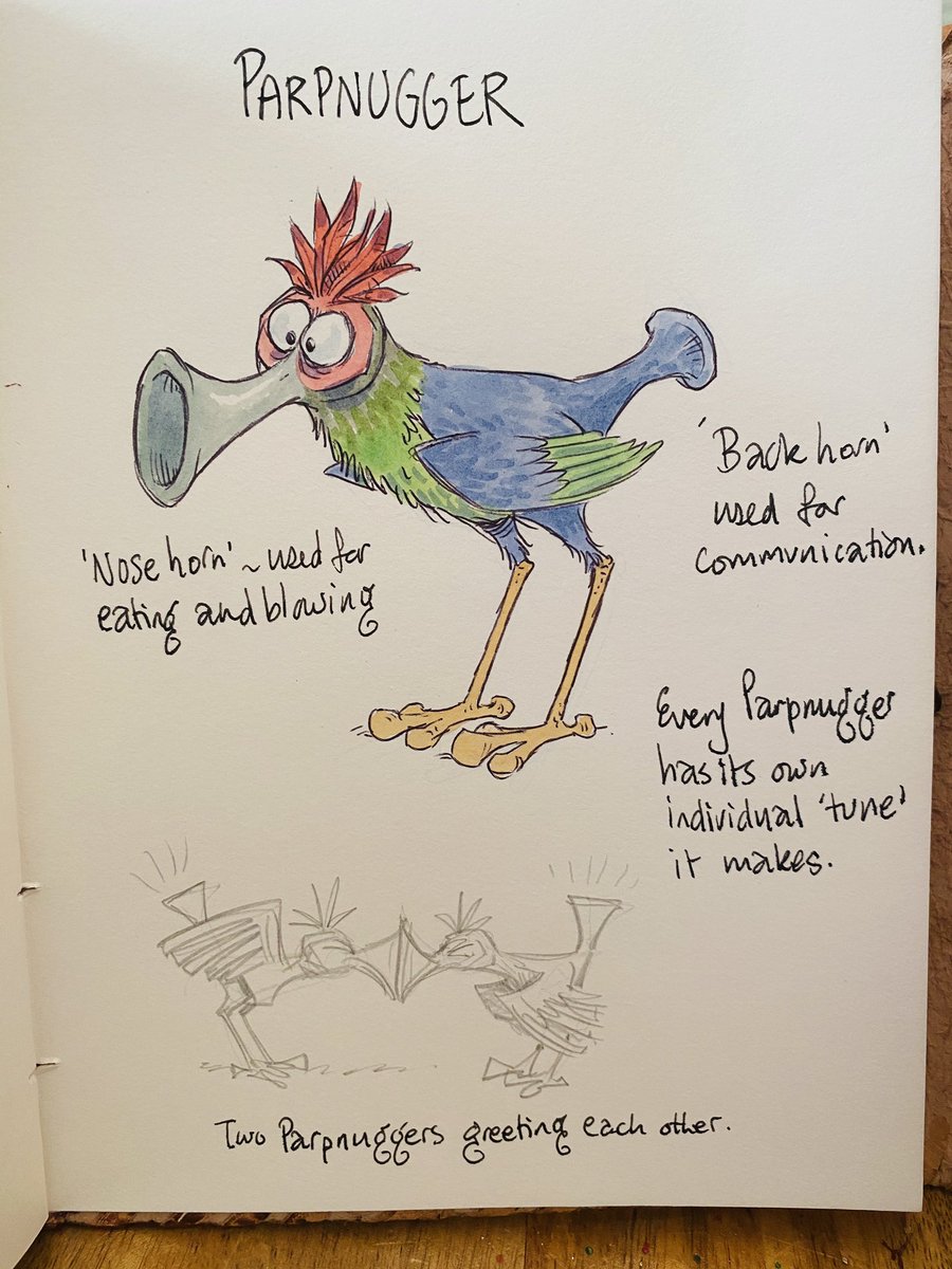 GaryScribbler's tweet photo. We all need a bit of silly in our lives sometimes. #curiouscreatures https://t.co/zvmAWSkYLi