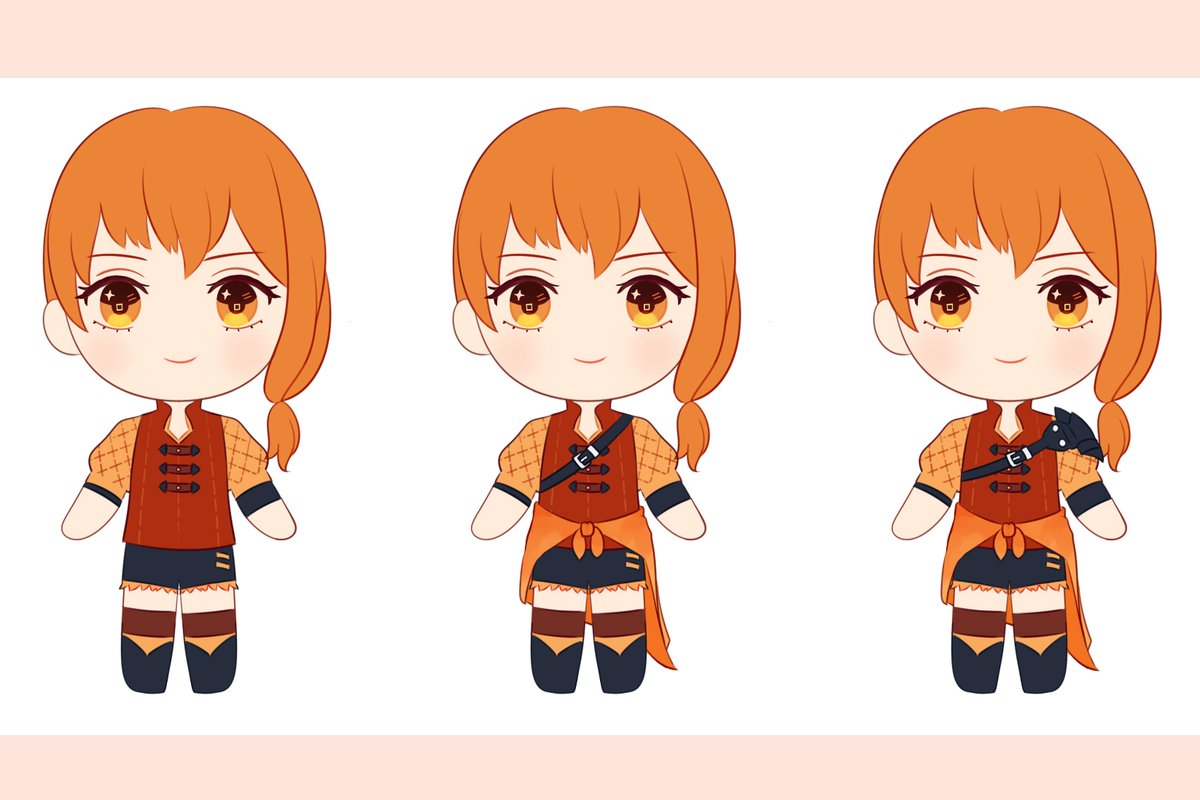 ahhhhhh i don't know if this is ever going to happen but i was just thinking about leonie and had to design her first 🥺