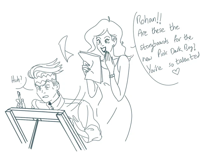 rohan and fujiko: frenemies <3 