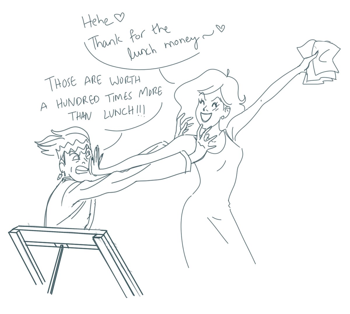 rohan and fujiko: frenemies <3 