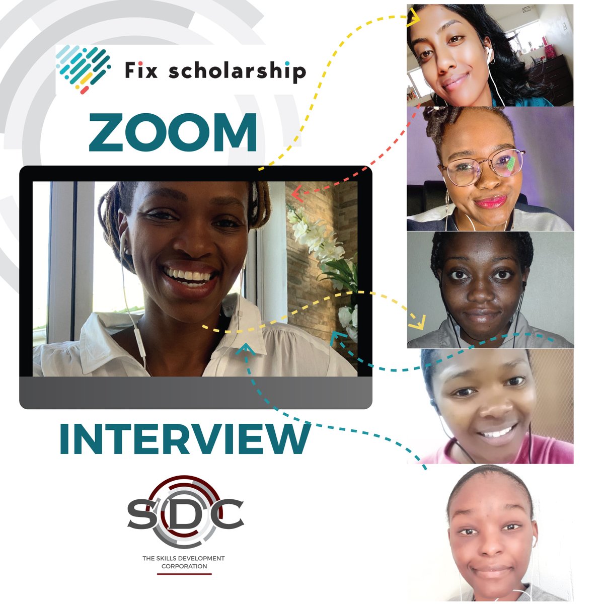 TheDevelopment's tweet photo. 𝗗𝗿𝘂𝗺 𝗿𝗼𝗹𝗹 𝗽𝗹𝗲𝗮𝘀𝗲!!! 🥁

We saw over 100 applicants all fight for the top spots but in the end there could only be 5!

Congratulations to, Andile, Darnel, Tshegofastho, Nonkhukuleko &amp; Lesego whom have been carefully selected by @FixMoeti 

#FixSDClearnershipProgramme https://t.co/fk682Cy0bl