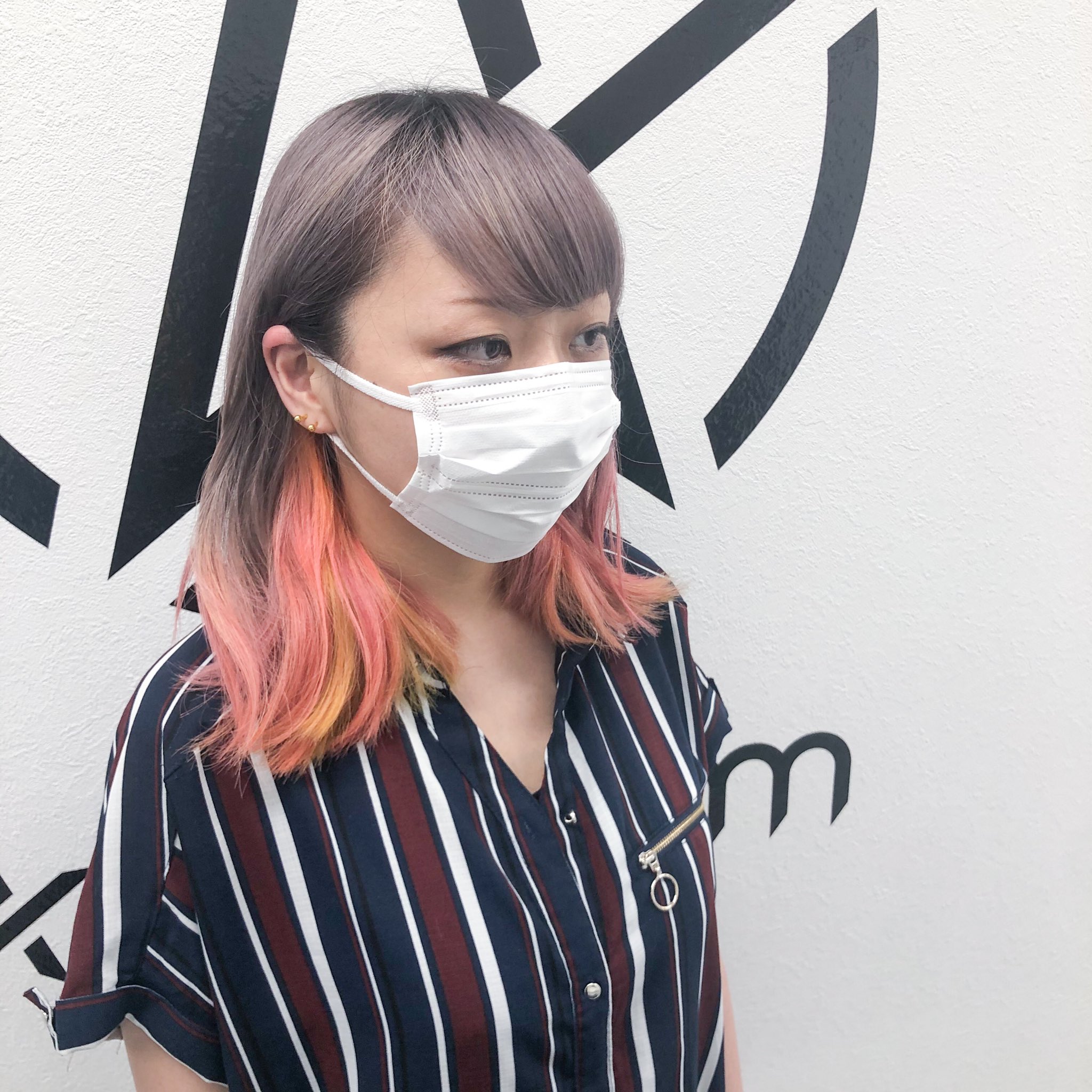 Hana 今期は先輩がうざい後輩の話推し ピンクベージュ的なのとピンク系 根元 中間 ナシード 10ch 8bpi クリア 5 1 エレクトリックピンクプッシーキャット Tr 1 5 クレオローズ フルールドゥマル 1 15 エレクトリックバナナ Tr 1 1 サイケデリックサン
