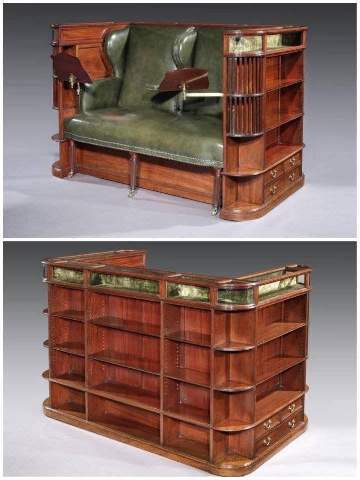 A reading station by Charles Hindley &amp; Co, London c.1890