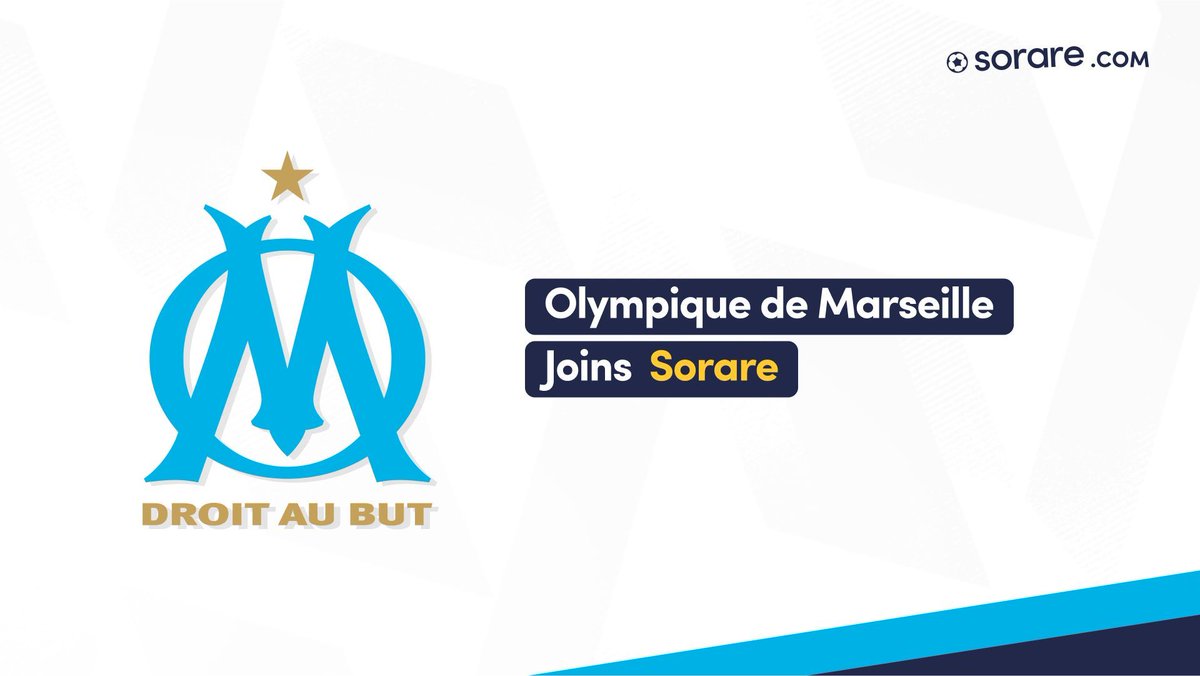 Welcome Olympique de Marseille to our Fantasy Game! 🔵⚪️⠀ Pre-Sale starts  today! 🚀 ⠀ @OM_Officiel blockchain cards, only on https://t.co/1p7mD4UKTD