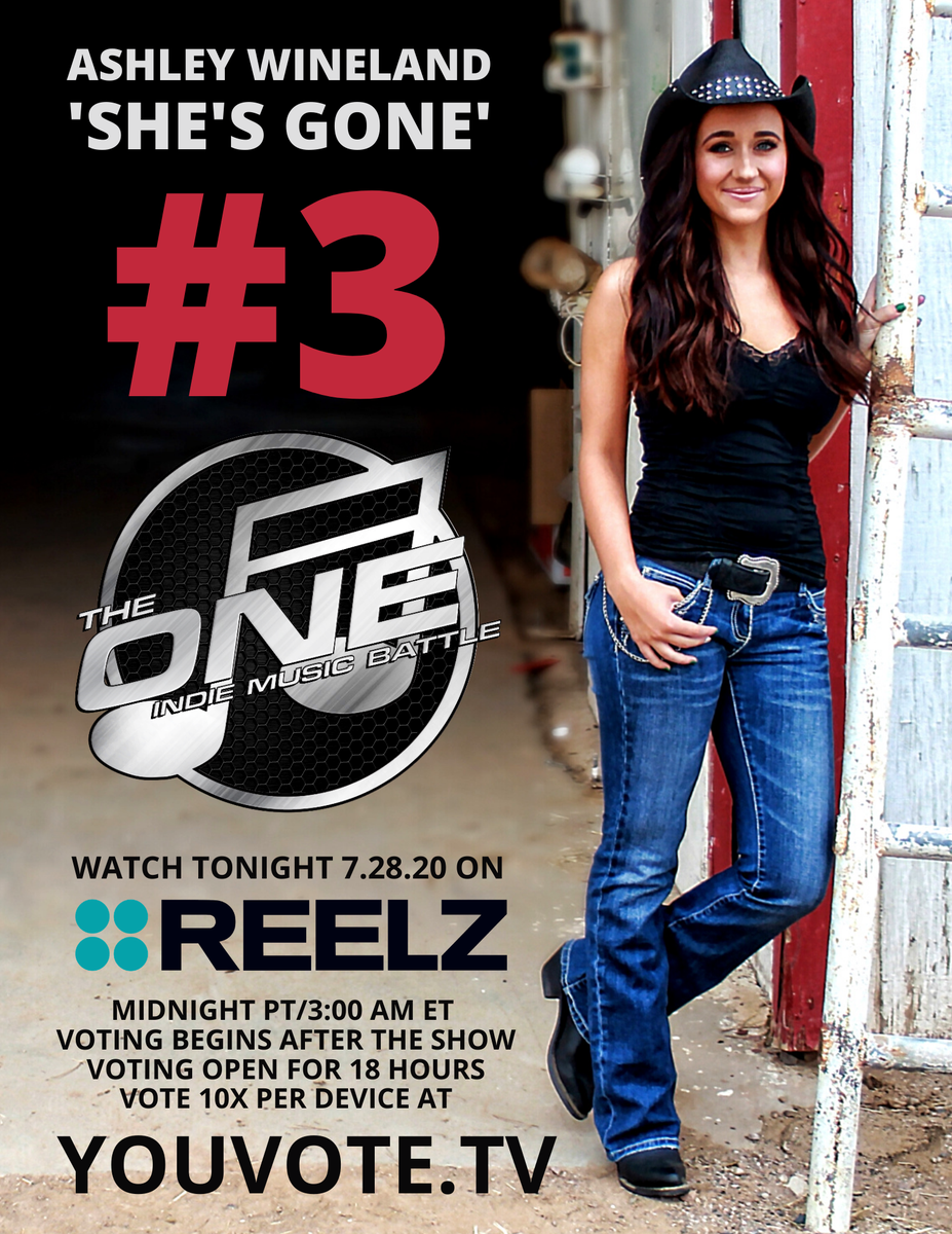 AshleyEWineland's tweet photo. Will She's Gone be #TheOneIMB Tuesday Night on #Reelz? #countrymusic https://t.co/XWnFezwZJl