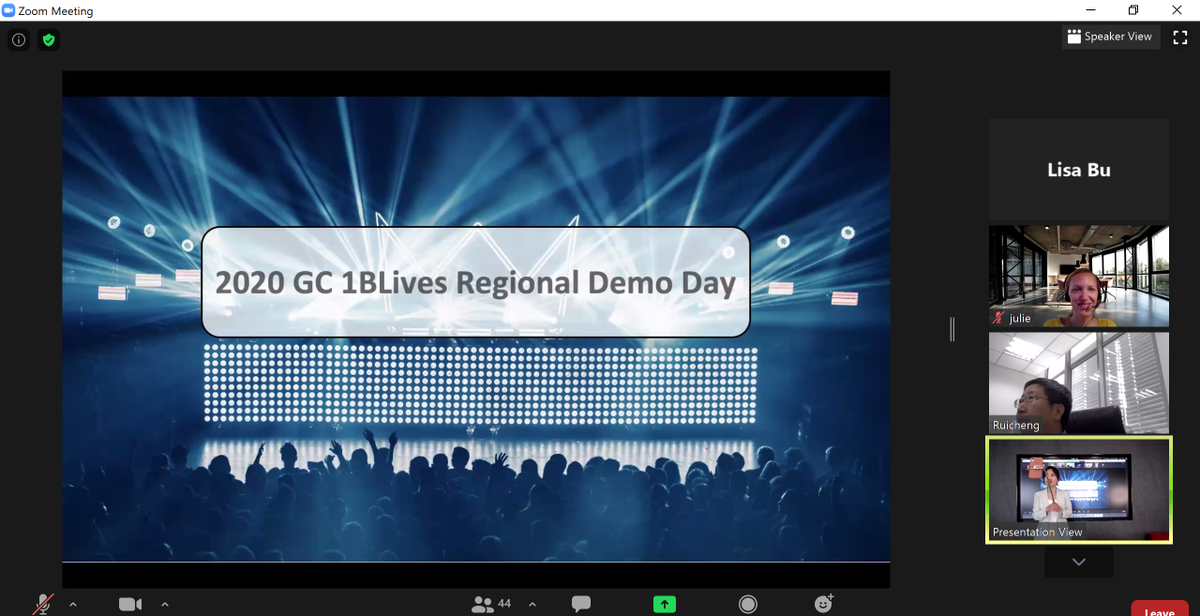 Kicking off the #1Blives Demo Day in Greater China - good luck to all the teams presenting their ideas for #socialimpact today! #sap4good #lifeatsap
