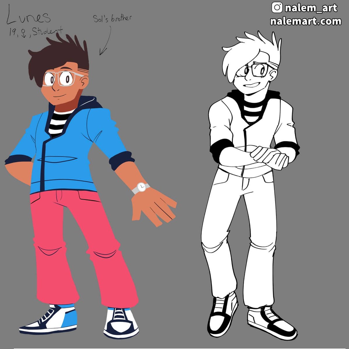 nalem's tweet photo. Hey folks! I'm back to my tricks and working on concept art for Sol Dorado and other characters. Here's Lunes Dorado, Sol's brother. . . . . #soldorado #anime #artistsoninstagram #conceptart #nalem #magicalgirl…
📸 https://t.co/BBTZFdZzmU via https://t.co/YPd2mWWSEY https://t.co/X3yMyWvHST