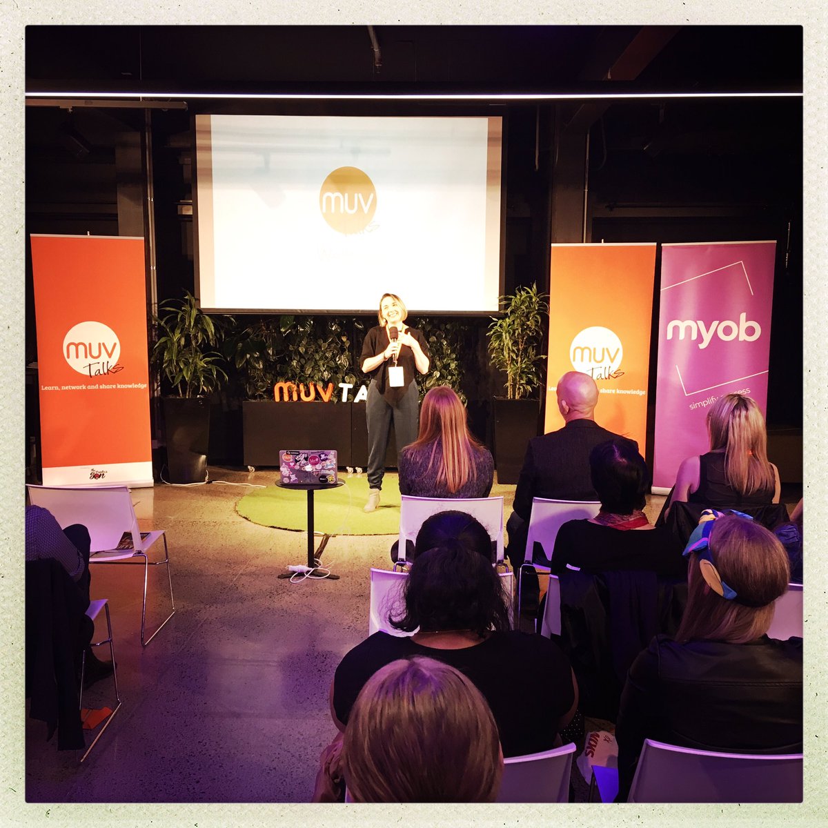 BobaMBaluchova's tweet photo. Attending the July’s edition of @MUVTalks dedicated to Wellness. Getting inspired by seven great speakers - talking about the ability to overcome challenges (physical and mental), strength, resiliency & impact. #womenPower #getInspired #takeAnAction #nzWomen #nzMoms #muvTalks https://t.co/auc5tFX4WQ