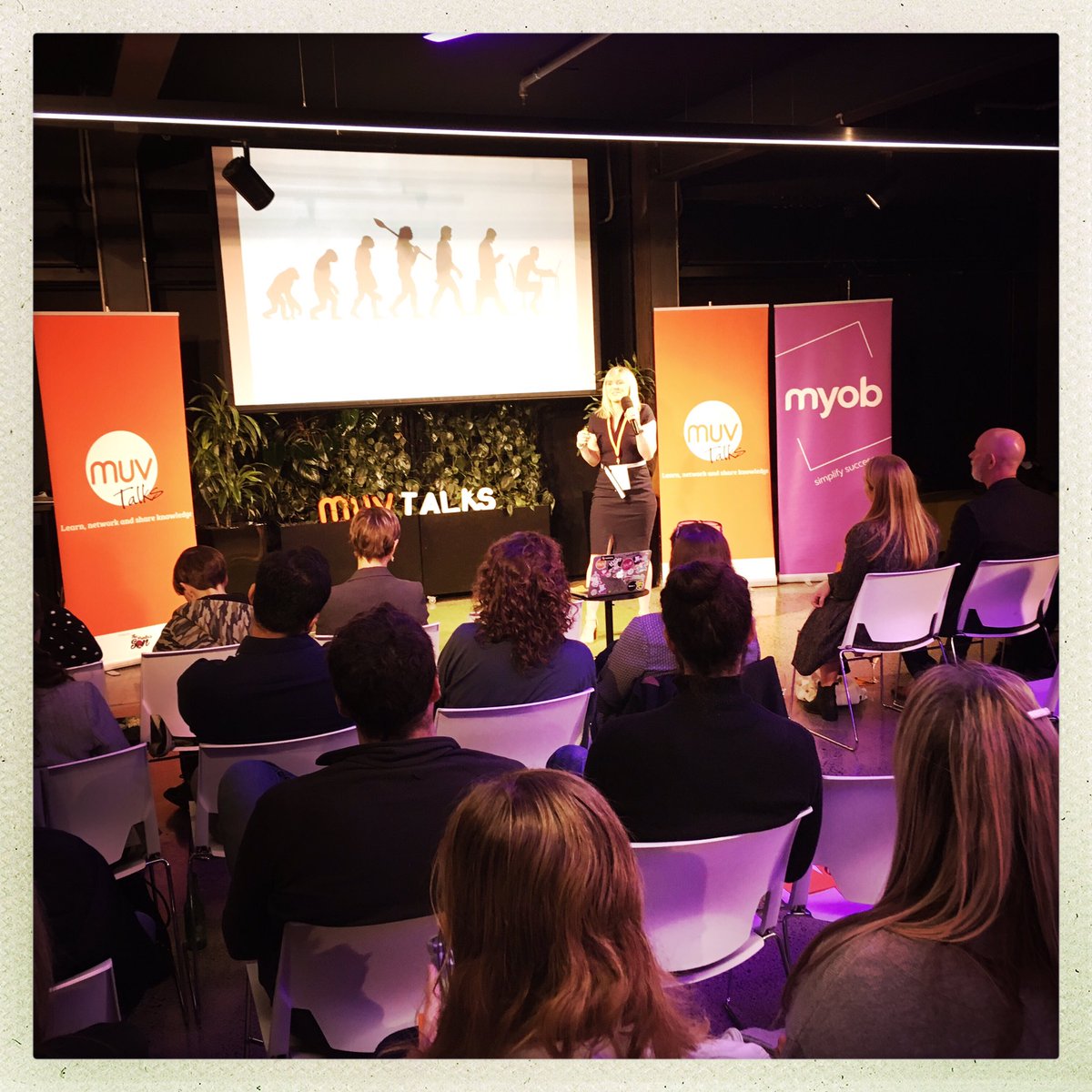 BobaMBaluchova's tweet photo. Attending the July’s edition of @MUVTalks dedicated to Wellness. Getting inspired by seven great speakers - talking about the ability to overcome challenges (physical and mental), strength, resiliency & impact. #womenPower #getInspired #takeAnAction #nzWomen #nzMoms #muvTalks https://t.co/auc5tFX4WQ