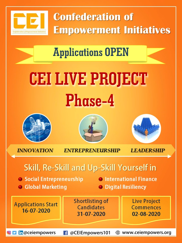 CEIempowers's tweet photo. Want to be Different? Want to Stand Out? The #CEILiveProject helps one gain Proficiency in Unique Soft-Skills that set one apart from the rest. Let us be a part of this Enriching &amp; Fulfilling Experience, whilst Building &amp; Empowering our Nation. Apply: https://t.co/U5bD8XMwAf https://t.co/9ORMI7NI2g
