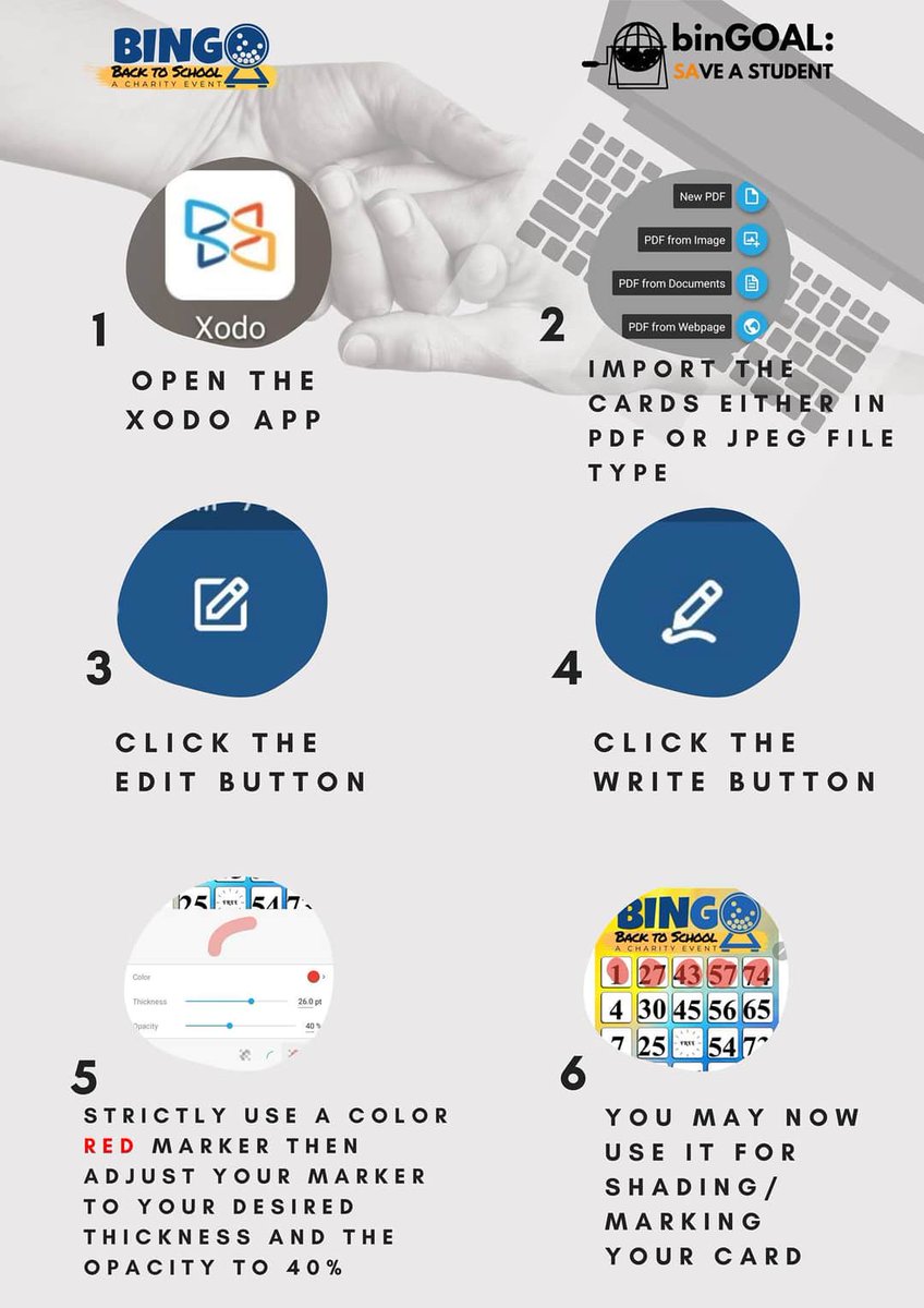 BinGoBck2School's tweet photo. We are super excited to play bingo and we hope you are too!

For those who still intend to purchase cards, you are still welcome to do so! Register using this link:
https://t.co/edIQqd9kgp https://t.co/8kcxv96AKq