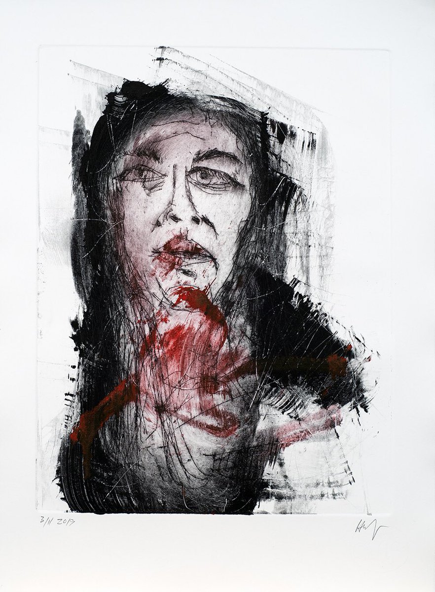hafftka's tweet photo. Natalia 3 of 11
20" x 15" Etching monotype, copper plate #p325.0
Hafftka’s works are in the permanent collections of the @metmuseum @MuseumModernArt @SFMOMA @ngadc @cmoa @brooklynmuseum @Escaletteart @visitamst @mfah and others. https://t.co/SdF9kXOd06