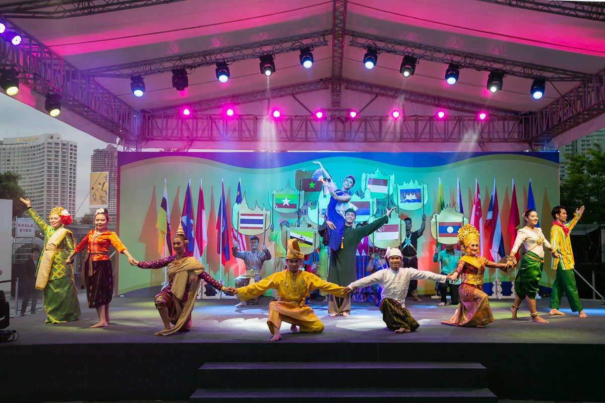 aseancoci's tweet photo. The Best of ASEAN Performing Arts (#BoAPA) illustrates how diverse #ASEAN #culture is! Organized by Ministry of Culture, Thailand, BoAPA 2019 successfully showcased ASEAN dances and cultures in Thailand, Denmark, Japan, and Korea! Let’s look forward to the next BoAPA in 2021! https://t.co/x0nBEtgOE5