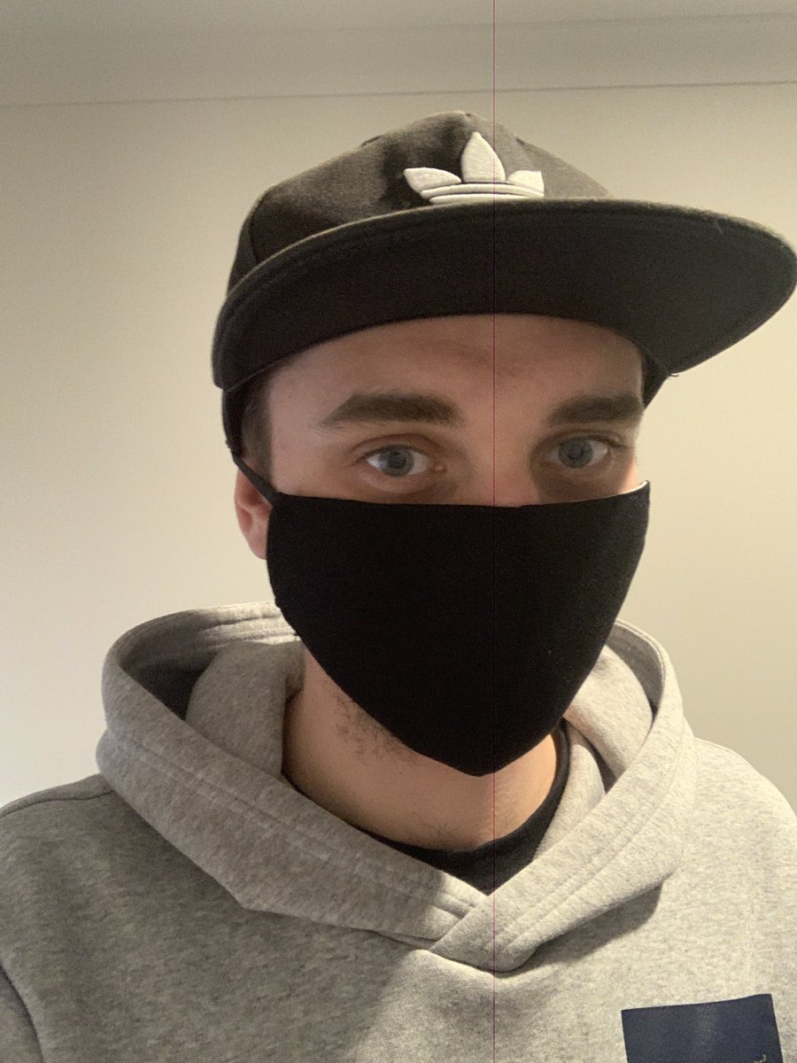 AshMacPE's tweet image. #physed world I found a simple and effective #maskhack simply attach two safety pins to your cap, place mask on, wrap elastic over the safety pins rather than your ears.
Talk about ear saver!