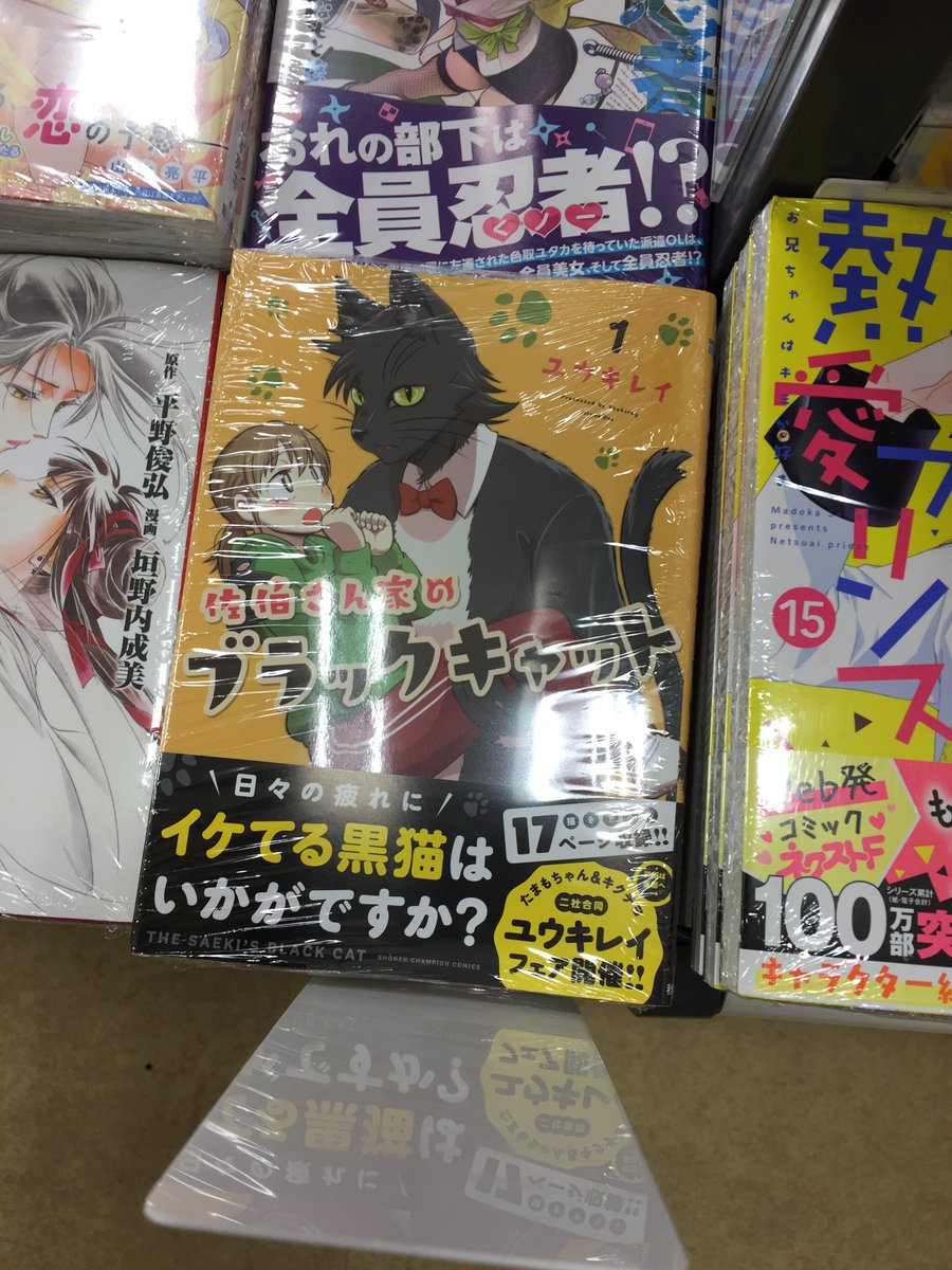 Uzivatel アニメイト松山 10 21は定休日 Na Twitteru 書籍入荷情報 佐伯さん家のブラックキャット １巻 思春期ちゃんのしつけかた 3巻 通常版 特装版 Bite Maker 王様のw 5巻 狼ゲーム 01 他 入荷しとるよー