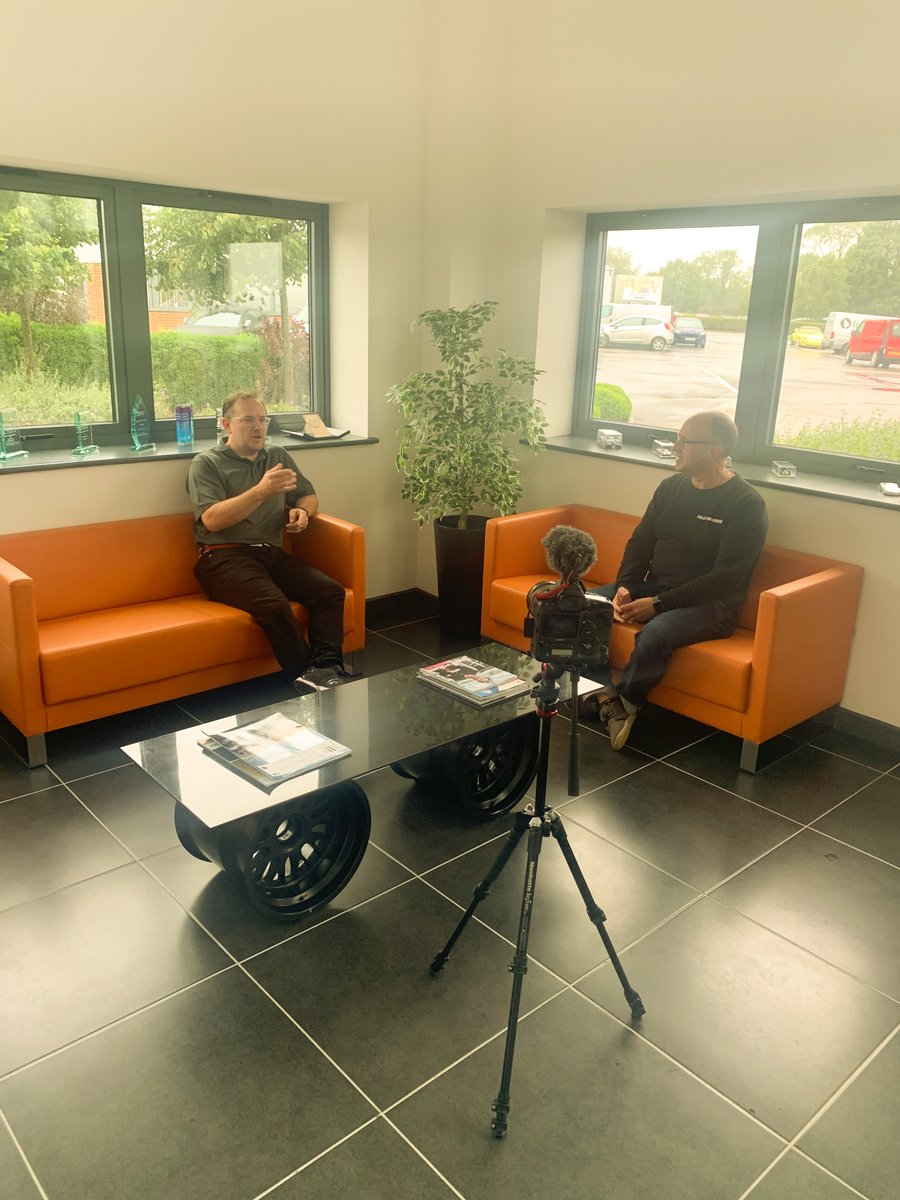 Fully Charged (@fullychargeduk) on Twitter photo Great to interview Simon Dowson, MD of <a href="/DeltaMotorsport/">Delta Motorsport</a> yesterday and talk about how high performance electric companies across #SilverstoneCircuit are paving the way for innovative engineering.
#silverstoneinnovation #batterysystems #fullychargedsilverstone Great to interview Simon Dowson, MD of <a href="/DeltaMotorsport/">Delta Motorsport</a> yesterday and talk about how high performance electric companies across #SilverstoneCircuit are paving the way for innovative engineering.
#silverstoneinnovation #batterysystems #fullychargedsilverstone