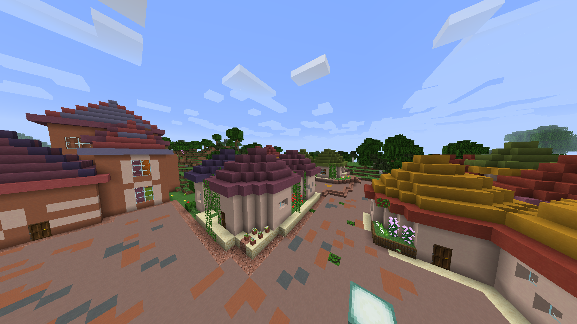 ウサオバ テラコッタでアルベロベッロ風の町の一角 おもちゃっぽい町並みにしようと思って マインクラフト 建築 町並み アルベロベッロ Minecraft Architecture Townscape T Co Ggwftjhykh Twitter