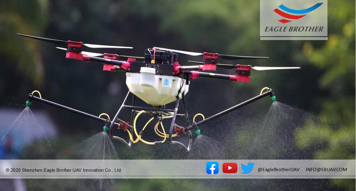 EagleBrotherUAV's tweet photo. "As a female pilot, I like D10 very much, 10liter, not very heavy for me, stable and durable. And the low price for this drone sprayer even a farmer can afford it." said Dong Xixi from Huizhou. #smalldronesprayer #intellgence #farming #dronetech #pestcide #seeder https://t.co/eJFnY5FcD7