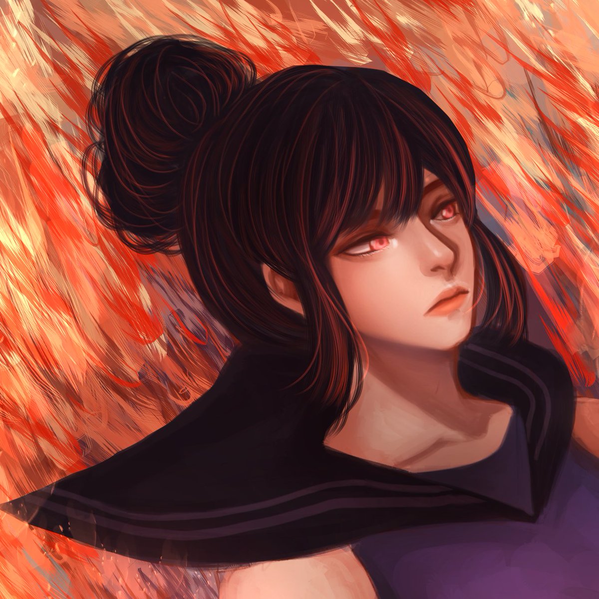 Ehwa/ Yihwa Yeon "Move aside before I burn you." 