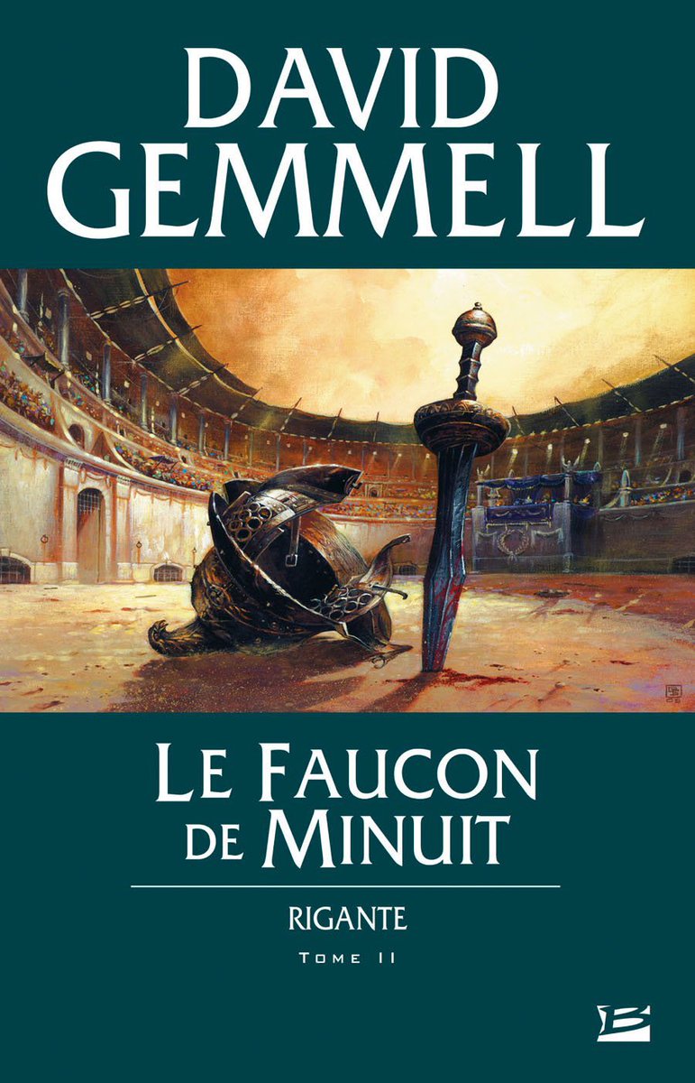Le cycle suivant contient deux de mes livres préférés:  #Rigante (4 livres). Gemmell puise son inspiration dans les mythes celtiques, écossais & romains. L’Épée de l’Orage et Le Faucon de Minuit. On suit Connavar toute sa vie. Certaines scènes me fascinent encore des années après.