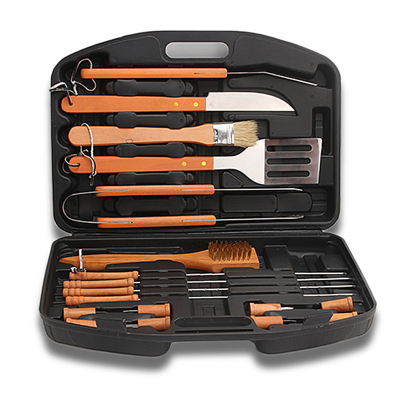cellmost1's tweet photo. A powerful tool set to all of your needs is coming!

18 pieces stainless-steel barbecue #toolset with storage case for grilling👉➡️https://t.co/uWZCJ4XeEQ

#smart #tech #love #StayHome #tools https://t.co/Z96a03zxi3