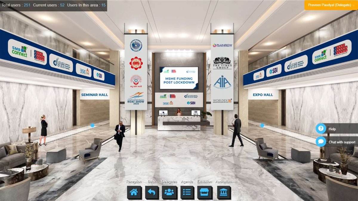 SmbConnect2015's tweet image. We recently organised our first-ever virtual event &apos;MSME Funding Post Lockdown&apos; on 25th July, 2020 and it turned out to be a huge success. Here are some pictures to give you a sneak-peek into what the virtual event looked like! 
#VirtualEvent #MSMEFunding #IndiaFightsCorona