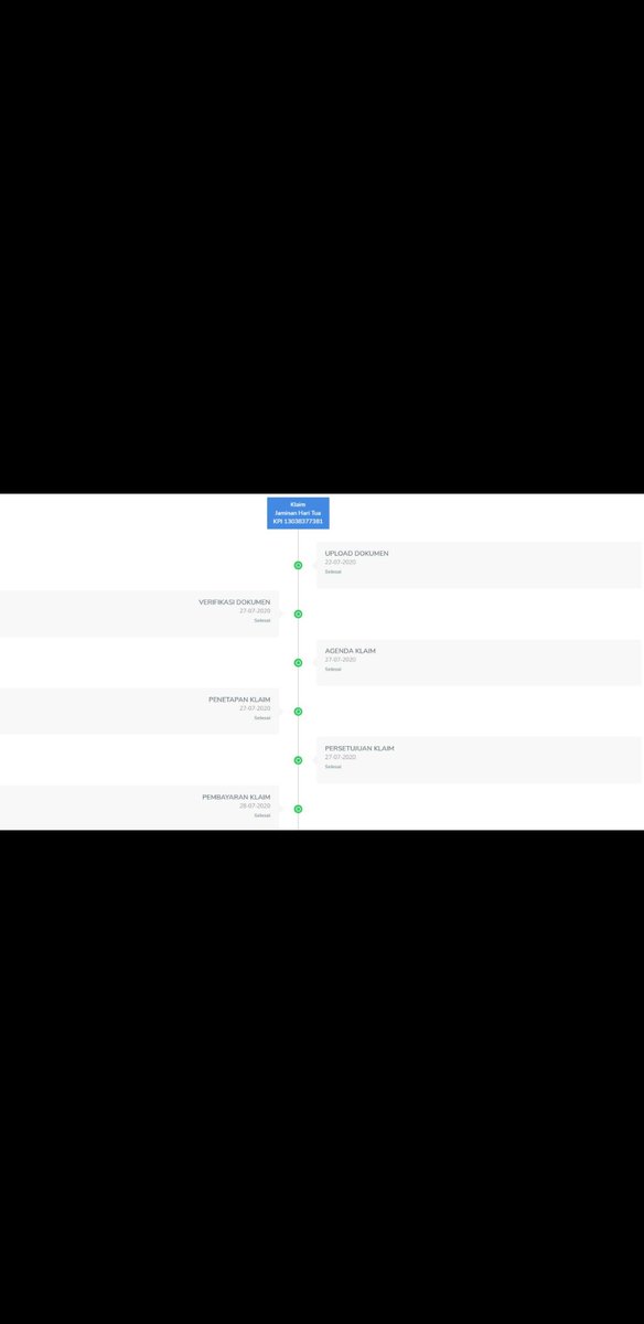 CescGunawan's tweet photo. @BPJSTKinfo min, status d tracking sudah selesai untuk payment, namun belum ada uang masuk, ini gmana min? https://t.co/SZDWWWTKdt