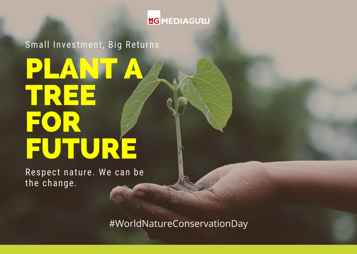 mediaguru's tweet photo. #Worldnatureconservationday2020
"We are the first generation to feel the effect of climate change and the last generation who can do something about it" - #BarackObama
#saveenvironment #worldenvironmentday #savetheplanet #forestconservation #plantatree #eachonegrowone #trending https://t.co/Glz4qJTftr