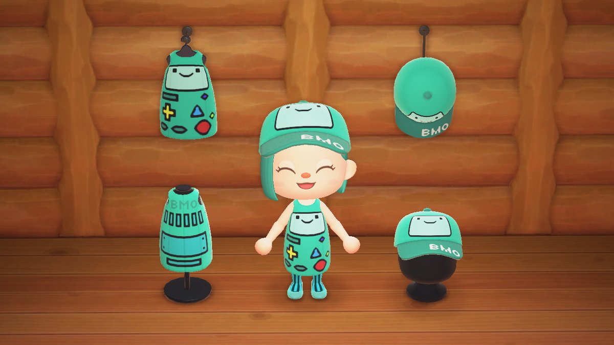 Chocomilmin A Twitter アドベンチャータイムからビーモ どうぶつの森 どう森 あつ森 マイデザイン アドベンチャータイム ビーモ Bmo Animalcrossing Acnh Nintendoswitch