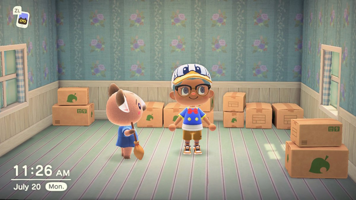 imcindefella's tweet photo. Melba is in boxes! #AnimalCrossing #ACNHinboxes #acnhadoption Loved having her! https://t.co/QuOHhunRmf